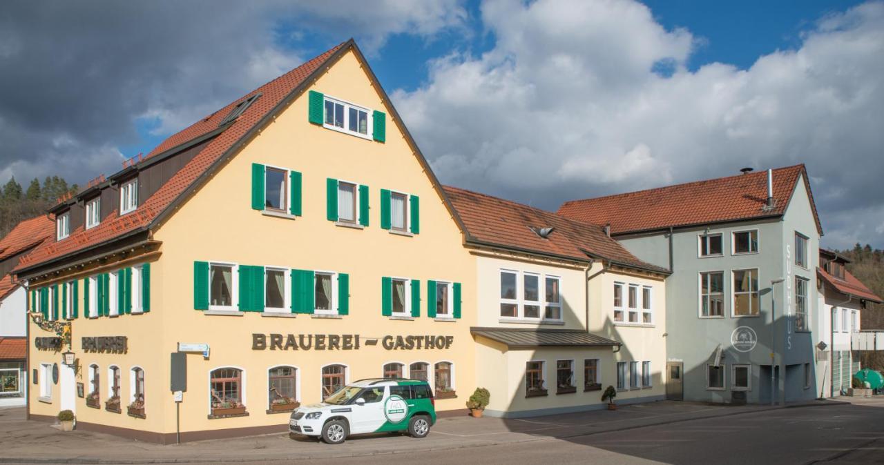 Brauereigasthof Zum Lamm Hotel Untergroningen Buitenkant foto